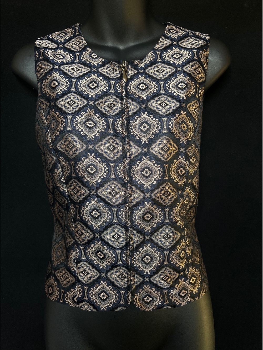 90s Vintage Norton McNaughton Tapestry Vest